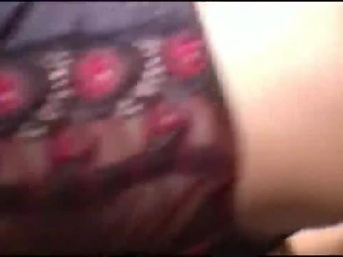 Amateur date with large tits and teen