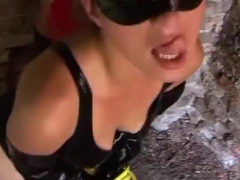 Submissive bondage and fuck