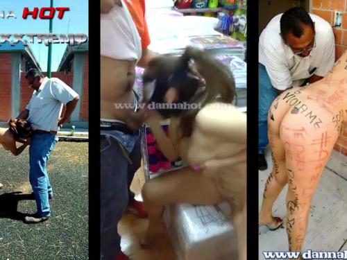 Danna hot sexo y humillación en publico bdsm - www.putasmex.com